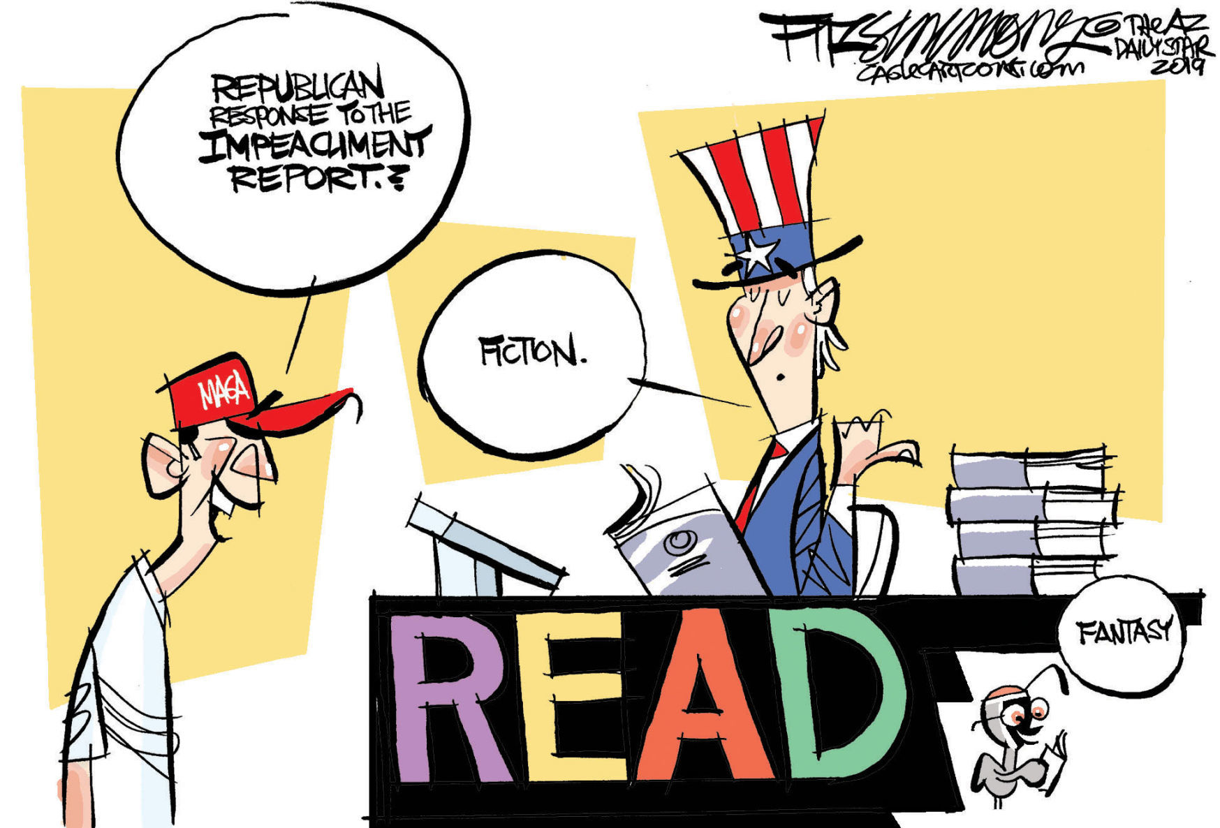 Daily Fitz Cartoon: Imp